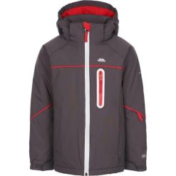 Trespass Wilson - Męska kurtka narciarska Ciemnoszara. Czarne kurtki sportowe męskie Trespass, m, bez wzorów, z puchu, bez kaptura, narciarskie. Za 249.40 zł.