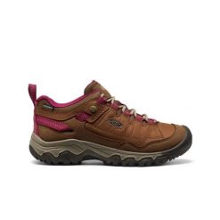 Buty trekkingowe WP damskie Keen Targhee IV. Brązowe obuwie trekkingowe damskie Keen, z nubiku, bez zapięcia. Za 781.50 zł.