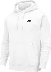 Nike Nike NSW Club Fleece bluza 100 : Rozmiar - S. Bluzy męskie Nike, m, bez wzorów, bez ramiączek, bez kaptura. Za 244.59 zł.