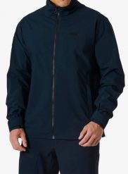 Kurtka przeciwdeszczowa męska Helly Hansen HP Racing Jacket 2.0. Niebieskie kurtki męskie Helly Hansen, l, bez wzorów, z materiału, sportowe, bez kaptura. Za 731.55 zł.