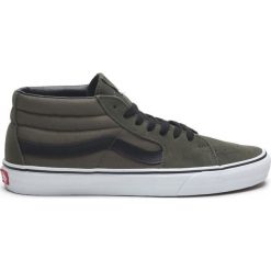Vans Sk8-Mid Tenisówki Zielony. Zielone trampki męskie Vans, bez wzorów, z materiału, bez zapięcia, Vans SK8. Za 309.95 zł.