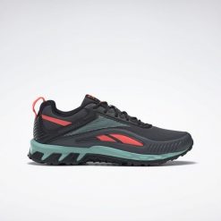 Buty męskie sportowe Reebok RIDGERIDER 6.0. Czarne buty sportowe męskie Reebok, bez wzorów, z materiału, bez zapięcia. Za 197.40 zł.