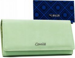Portfel damski 4U Cavaldi GD27-DNM miętowy. Zielone portfele damskie 4U Cavaldi, ze skóry ekologicznej. Za 34.00 zł.