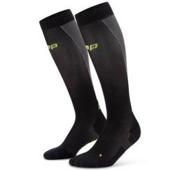 Damskie długie skarpety kompresyjne sportowe Core Ultralight CEP. Czarne skarpetki damskie CEP, bez wzorów, z elastanu. Za 199.00 zł.