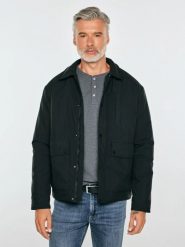 Kurtka męska ocieplana czarna passel 906. Czarne kurtki męskie BIG STAR, l, bez wzorów, z tkaniny, klasyczne, bez kaptura. Za 429.99 zł.