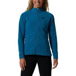 Damska bluza polarowa Mountain Hardwear Polartec Microfleece z pełnym zamkiem bł. Niebieskie bluzy damskie MOUNTAIN HARDWEAR, na zimę, xs, bez wzorów, z polaru, sportowe, bez ramiączek, bez kaptura. Za 269.00 zł.
