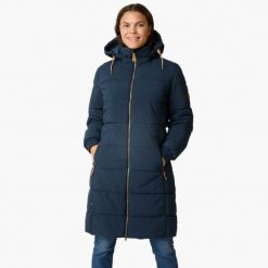 Kurtka zimowa Turystyka Damska Swedemount Nordkap Parka W oddychająca. Parki damskie SWEDEMOUNT, na zimę, bez wzorów, bez kaptura. Za 559.00 zł.
