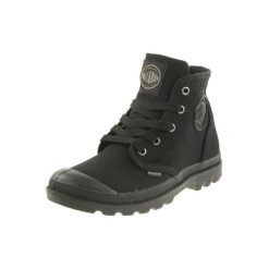 Buty sportowe Sneakersy damskie, Palladium Pampa Hi. Czarne obuwie sportowe damskie Palladium, bez wzorów, z gumy, bez zapięcia, trekkingowe. Za 319.99 zł.