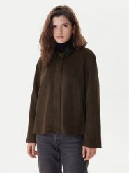 ONLY Kurtka z imitacji skóry Abbie 15372234 Brązowy Regular Fit. Brązowe kurtki damskie ONLY, l, bez wzorów, ze skóry, bez kaptura. Za 249.99 zł.