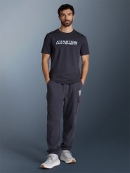 4F Spodnie dresowe joggery męskie - szare L. Szare spodnie sportowe męskie 4F, l, bez wzorów, z dresówki. Za 199.99 zł.