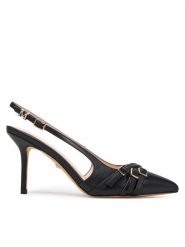 Marciano Guess Szpilki 5GGZ31 7324A Czarny. Czarne szpilki damskie Marciano Guess, z aplikacjami, ze skóry, bez obcasa, na szpilce, bez zapięcia. Za 599.99 zł.