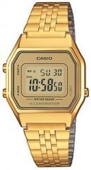 Zegarek Casio Zegarek damski Retro złoty (LA680WEGA-9ER). Żółte zegarki damskie Casio, złote. Za 193.05 zł.