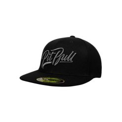 Czapka męska Pitbull Full Cap El Jefe Fitted. Czarne czapki męskie PITBULL, na wiosnę, bez wzorów. Za 149.00 zł.