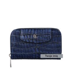 Portfel damski z grawerem skórzany Canaletto croco z RFID PD1445s285 RFIDPS. Portfele damskie ze skóry. Za 180.50 zł.