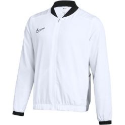 Bluza męska Nike Dri-Fit Academy 25. Białe bluzy męskie Nike, m, bez wzorów, z materiału, sportowe, bez ramiączek, bez kaptura. Za 141.99 zł.