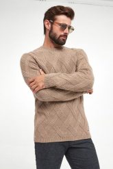 Sweter męski z wełną Diamondo JOOP!. Swetry męskie JOOP!, m, bez wzorów, z wełny, bez kołnierzyka, bez ramiączek. W wyprzedaży za 681.85 zł.