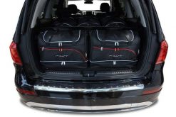 Torby Do Bagażnika Mercedes-Benz Gl 2012-2015 5Szt Kjust. Czarne torby podróżne damskie KJUST, bez wzorów, z kauczuku. Za 1,660.00 zł.
