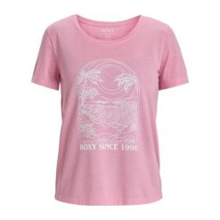 Koszulka z krótkim rękawem dla Kobiety SURFCLASSIC Różowy. Czerwone koszulki sportowe damskie Roxy, m, bez wzorów, z dzianiny, bez ramiączek. Za 109.99 zł.
