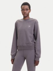 Adidas by Stella McCartney Bluza JW4692 Szary Regular Fit. Szare bluzy damskie adidas by Stella McCartney, xl, bez wzorów, z bawełny, bez ramiączek, bez kaptura. Za 429.99 zł.