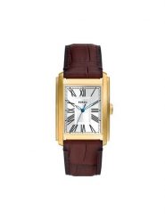 Fossil Zegarek Carraway FS6011 Brązowy. Brązowe, analogowe zegarki męskie FOSSIL, bez wzorów. Za 679.99 zł.
