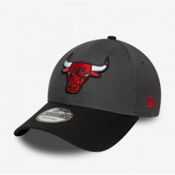 Czapka z daszkiem New Era 9FORTY Sidepatch Chicago Bulls - 60758984. Szare czapki damskie New Era, bez wzorów, sportowe. Za 138.00 zł.
