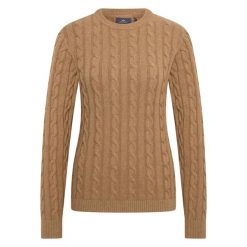 Sweter damski HV Polo Tally. Białe swetry nierozpinane damskie HV POLO, xl, bez wzorów, z bawełny, bez kołnierzyka, bez ramiączek. Za 362.00 zł.