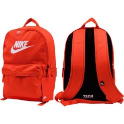 Plecak Nike Heritage 2.0 pomarańczowy BA5879 891. Brązowe plecaki męskie Nike, bez wzorów. Za 109.00 zł.
