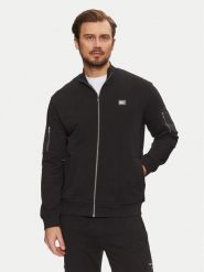 KARL LAGERFELD Bluza 705070 551900 Czarny Regular Fit. Czarne bluzy męskie KARL LAGERFELD, m, bez wzorów, z bawełny, bez ramiączek, bez kaptura. Za 689.99 zł.