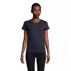 Dopasowana koszulka T-shirt z jerseyu dla kobiet Sol's Pioneer. Szare bluzki damskie SOL'S, s, bez wzorów, z jersey, bez kołnierzyka, bez ramiączek. Za 30.50 zł.