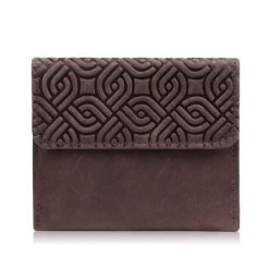 Portfel damski skórzany vintage brązowy mały z RFID Paolo Peruzzi T-114-HBR. Brązowe portfele damskie Paolo Peruzzi, ze skóry. Za 69.00 zł.