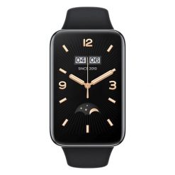 Zegarek sportowy Xiaomi Smart Band 7 Pro Czarny. Czarne zegarki męskie Xiaomi, bez wzorów, plastikowe. Za 315.30 zł.