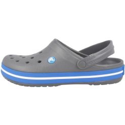 Sandały Crocs Crocband szare wygodne. Szare sandały męskie Crocs, bez wzorów, z materiału, eleganckie, bez zapięcia. Za 289.99 zł.