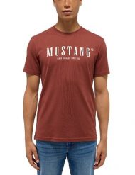 Męski T-Shirt Mustang Style Austin Cinnamon 1015826 3238. T-shirty męskie Mustang, m, bez wzorów, bez kołnierzyka, bez ramiączek. Za 69.99 zł.