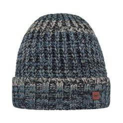 Czapka Barts Akotan. Niebieskie czapki męskie Barts, na zimę, bez wzorów, z polaru. Za 144.00 zł.