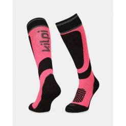 Skarpety narciarskie unisex Kilpi ANXO-U. Czerwone skarpetki damskie Kilpi, bez wzorów. Za 91.56 zł.