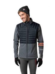 Kurtka Rossignol Poursuite Warm męska szara. Szare kurtki męskie Rossignol, na zimę, l, bez wzorów, z materiału, eleganckie, bez kaptura. Za 959.99 zł.