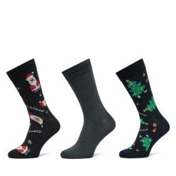 Skarpety długie Jack & Jones. Czarne skarpety męskie Jack & Jones, bez wzorów. Za 39.99 zł.
