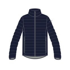 Kurtka puchowa CMP. Niebieskie kurtki sportowe męskie CMP, m, bez wzorów, z materiału, z kapturem, narciarskie. Za 356.60 zł.