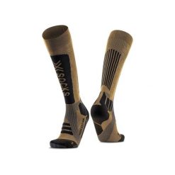 Skarpetki damskie X-Socks Helixx Gold 4.0. Brązowe skarpetki damskie X-Socks, bez wzorów. Za 275.90 zł.