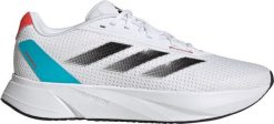 Adidas Buty męskie do biegania adidas Duramo SL biało-niebieskie IF7869 46 2/3. Białe buty sportowe męskie Adidas, bez wzorów, bez zapięcia, do biegania. Za 256.59 zł.