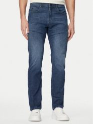 KARL LAGERFELD Jeansy 265501 562839 Niebieski Skinny Fit. Niebieskie jeansy męskie KARL LAGERFELD, z bawełny. Za 629.99 zł.