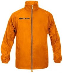 Kurtka przeciwdeszczowa Givova Basico. Brązowe kurtki męskie Givova, xl, bez wzorów, z nylonu, klasyczne, bez kaptura. Za 131.99 zł.
