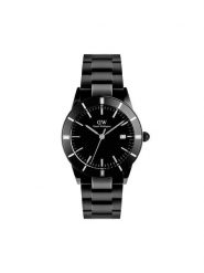 Daniel Wellington Zegarek Iconic Paradigma 40 DW00100821 Czarny. Czarne, analogowe zegarki męskie Daniel Wellington, bez wzorów. Za 1,169.00 zł.
