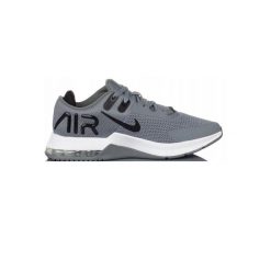 Buty do biegania męskie Nike Air Max Alpha Trainer 4. Szare buty sportowe męskie Nike, bez wzorów, bez zapięcia, do biegania, nike air max. Za 308.00 zł.