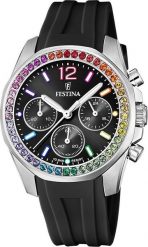 Zegarek Festina Zegarek damski Festina F20610-3 czarny. Czarne zegarki damskie Festina. Za 628.00 zł.