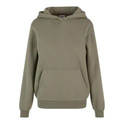 Bluza damska z kapturem Urban Classics. Brązowe bluzy damskie Urban Classics, m, bez wzorów, z bawełny, bez ramiączek, z kapturem. Za 148.90 zł.