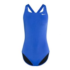 Strój pływacki jednoczęściowy damski Nike Hydrastrong Solid Fastback. Niebieskie stroje kąpielowe damskie Nike, xs, bez wzorów. Za 199.99 zł.
