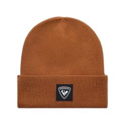 Czapka Rossignol Corporate. Brązowe czapki damskie Rossignol, na zimę, bez wzorów, sportowe. Za 220.50 zł.