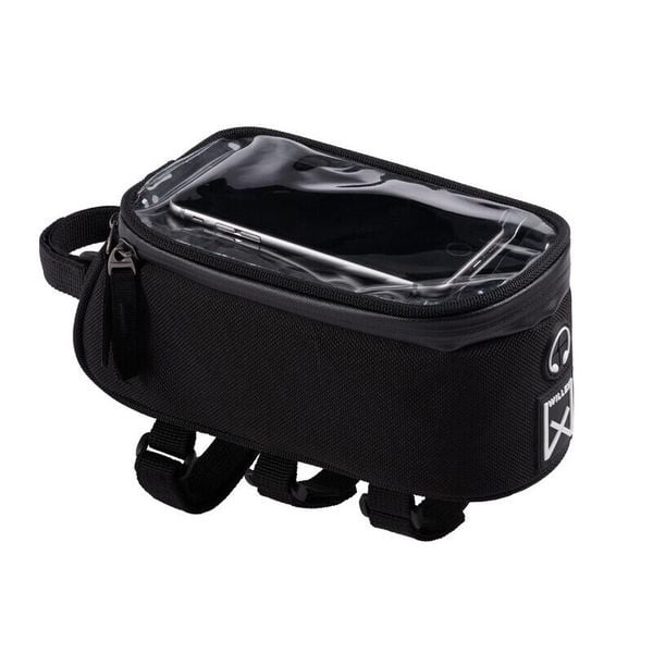 Torba na ramę roweru Willex 1200. Czarne torby sportowe męskie WILLEX, bez wzorów, z gumy. Za 143.50 zł.