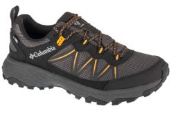 Buty trekkingowe męskie, Peakfreak Rush Outdry. Czarne trekkingi męskie Columbia, z materiału, przed kostkę, bez zapięcia. Za 616.15 zł.